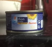 Mängden socker i Thon listao entier à l'huile de tournesol 3*1/10