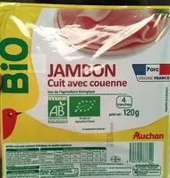 Mängden socker i Jambon cuit avec couenne Issu de l'agriculture biologique