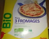 Mängden socker i Pizza 3 fromages Bio cuite au feu de bois