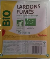 Mängden socker i Lardons fumes issus de l'agriculture biologique