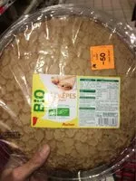 Mängden socker i 4 crêpes de froment sucrées issues de l'agriculture biologique