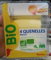 Mängden socker i 4 Quenelles nature issues de l'agriculture biologique