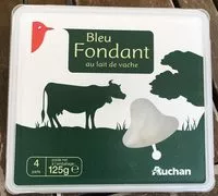 Mängden socker i Le Bleu Fondantau lait de vache