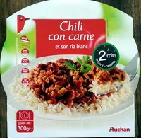 Mängden socker i Chili con carne et riz