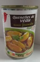 Mängden socker i Quenelles de veau sauce financière