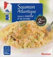 Mängden socker i Saumon Atlantique sauce oseille et ses torsades