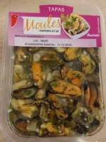 Mängden socker i Tapas moules marinées à l'ail