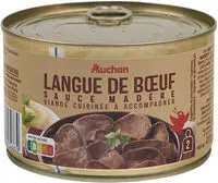 Mängden socker i Langue de boeuf sauce madère