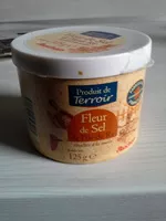 Mängden socker i Fleur de sel de l'ile de ré récoltée à la main