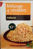 Mängden socker i Mélange 4 céréalesBlé, soja, avoine et orge
