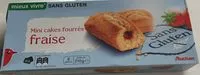 Mängden socker i Mini cakes fourrés goût fraise
