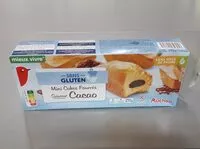 Mängden socker i Mini cakes fourrés saveur cacao