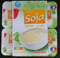 Mängden socker i Dessert soja saveur vanillePicto Soja Origine France
