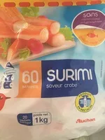 Mängden socker i 60 Surimi - format familial