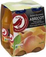 Mängden socker i ABRICOT - Nectar d'abricot à base de purée d'abricot. Teneur en fruits : 40%
