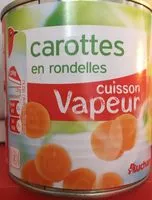 Mängden socker i Carottes rondelles Vapeur