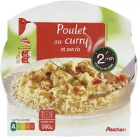 Mängden socker i Poulet au curry et son riz