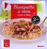 Mängden socker i Blanquette de veau et son riz blanc
