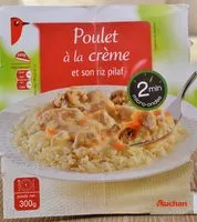 Mängden socker i Poulet à la crème et son riz pilaf