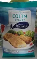 Mängden socker i colin d'Alaska - façon meunière - préparation à base de colin d'Alaska