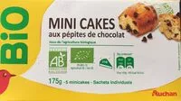 Mängden socker i Mini cakes pépites chocolat BIO