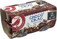 Mängden socker i Crème dessert choco' crac +70% de lait