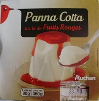 Mängden socker i Panna Cotta sur lit de fruits rouges