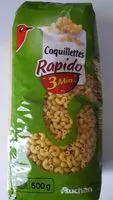 Mängden socker i Cuisson Rapide pâtes de qualité supérieure 3 min de cuisson: Coquillettes,Spaghetti, Torti, Farfalle