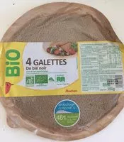 Mängden socker i 4 galettes de blé noirissues de l'agriculture biologique