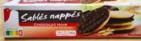 Mängden socker i Sablés nappés chocolat noir