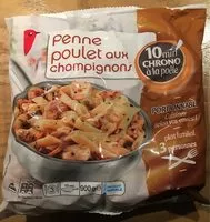 Mängden socker i Penne poulet aux champignons