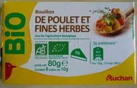 Mängden socker i Bouillon de poulet et fines herbes