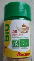 Mängden socker i Ail semoule issu de l'agriculture biologique