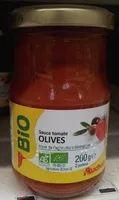 Mängden socker i Sauce tomate olives