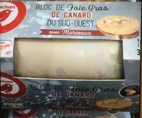 Mängden socker i Bloc de foie gras de canard du Sud-Ouest avec morceaux - Lyre offerte*