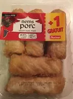 Mängden socker i RECETTE D'ASIE4 nems au porc (+1 gratuit) avec sauce nuoc mamPICTO : 4 nems (+1 gratuit) + 2 sachets de sauce