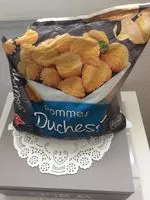 Mängden socker i Pommes duchesse