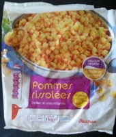 Mängden socker i Les pommes de terreRissolées