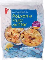 Mängden socker i 6 Coquilles de Poisson et Fruits de Mer