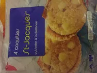 Mängden socker i 4 coquilles St-Jacques* cuisinées à la bretonne surgeléesOrigines : *Zygochlamys patagonica, origine Argentine (A)Ou Chlamys opercularis, Origine Ecosse (B) /Irlande (C) /France (D) /Royaume Uni (E) /