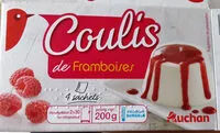 Mängden socker i Coulis de framboises