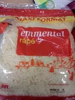 Mängden socker i Emmental râpé