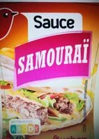 Mängden socker i Sauce samouraï