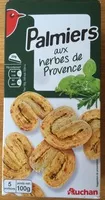 Mängden socker i Palmiers aux herbes de Provence