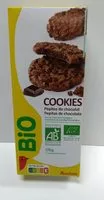 Mängden socker i Cookie pépites de chocolat BIO