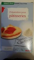 Mängden socker i Préparation pour pâtisseries sans gluten