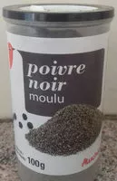 Mängden socker i Poivre Noir Moulu