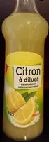 Mängden socker i Citron à diluer
