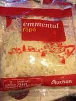 Mängden socker i Emmental râpé3 MINI SACHETS 210g (3x70g)