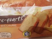 Mängden socker i Quatre-quarts pur beurre